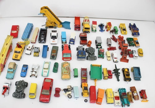 F x70 Vintage Collection Of Die Cast Vehicles Inc Corgi & Tonka etc