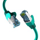 EFB-Elektronik RJ45 Patch Cable with CAT7 Raw Cable Green 1 m