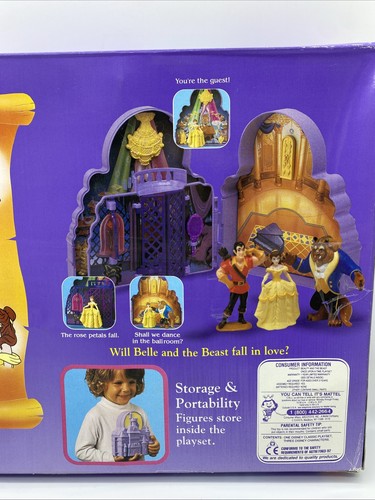 Juego de colección Mattel Disney La Bella y la Bestia Érase una vez #8774 Nuevo de Lote Antiguo - Imagen 5 de 12