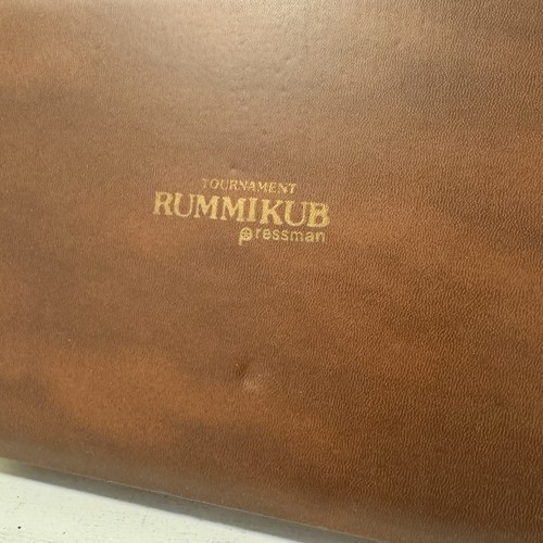Vintage Pressman Tournament Rummikub Game 1986 In Travel Case w/Original Box - Picture 5 of 10