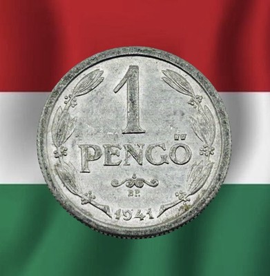 1941 Hungary 1 Pengo - Combined Ship