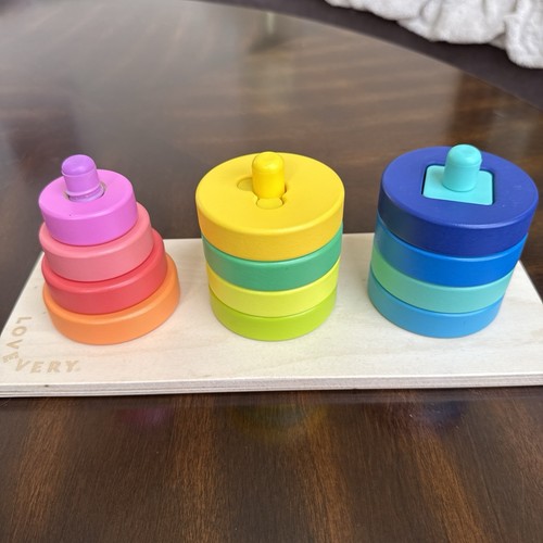 Lovevery Twist & Pivot Pattern Puzzle - Wooden Montessori Toy - The Investigator