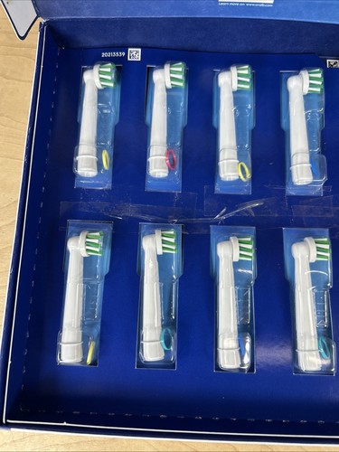Oral-B Cross Action X - Replacement Brush Heads 10ct X-Shaped Bristles New OB - Picture 4 of 8