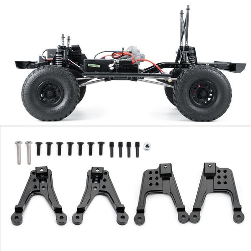 Amortiguadores elevadores de montaje de amortiguador delantero trasero 4 piezas para oruga Axial SCX10 II 90046 90047 RC - Imagen 8 de 12