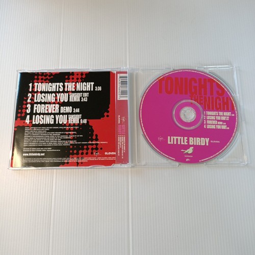 Little Birdy Tonights The Night 4 Track CD Single GC - Picture 3 of 6