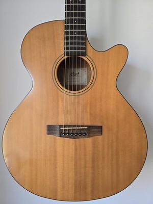 Cort SFX1F NS Solid Spruce Top/Mahogany Venetian Cutaway with Electronics