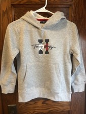 Boys Grey Tommy Hilfiger Pullover