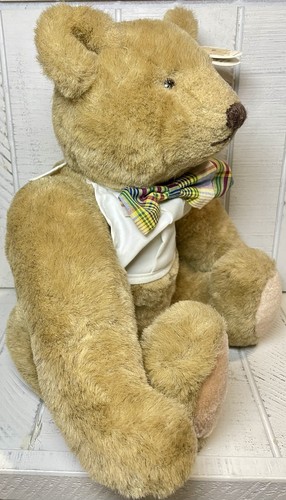 Gund Bialosky & Friends Antique Teddy Bear Vintage 1982 Signed Peggy & Alan B. - Picture 11 of 11