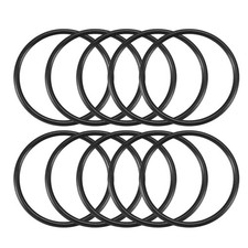 10 Pcs 22mm Inside Dia 1.5mm Thick Rubber Oil Seal O Ring Sealing Gasket