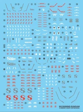 G-Rework Water Decal For RG Shining Gundam - US
