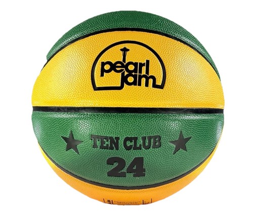 PEARL JAM BASKETBALL TEN CLUB MEMBER FAN CLUB 2024 JEFF AMENT EDDIE VEDDER - Picture 1 of 3