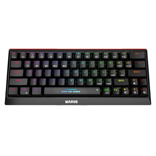 Marvo KG962W Wireless Mechanical Gaming Keyboard - 2.4G & BT Three Connections,