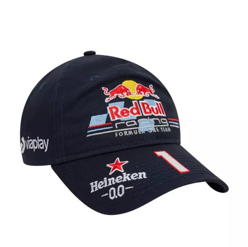 Cappello Red Bull Racing F1 Edizione Speciale Max Verstappen Logo Classico Navy - Foto 3 di 5