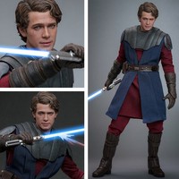 Star Wars Ahsoka Anakin Skywalker Clone Wars 1:6 Figur Hot Toys TMS129 31 Cm Ovp