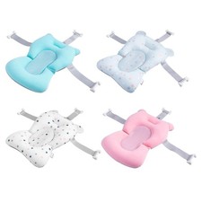Baby Bath Cushion Pad Newborn Bathtub Mat Infant Bath Supporter Net Nonslip