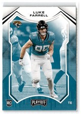 2021 Panini Playoff Luke Farrell RC #286 Jacksonville Jaguars