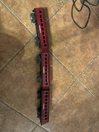 Lionel O Gauge Tin Metal Passenger Cars For Train Set Layout
