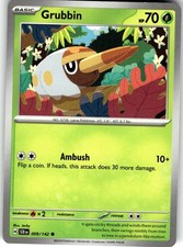 Grubbin Common SV07: Stellar Crown 009/142 LP