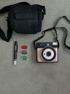 Fujifilm Instax Square SQ6 Instant Camera Blush Gold