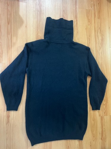 Maglione vintage Angora coniglio misto lana di agnello collo cappuccio made in Korea taglia small - Foto 2 di 10