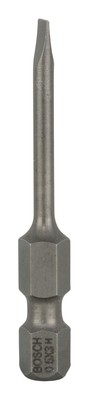 Bosch Zubehör Schrauberbit Extra-Hart - S 0,5 x 3 x 49 mm - 3er-Pack
