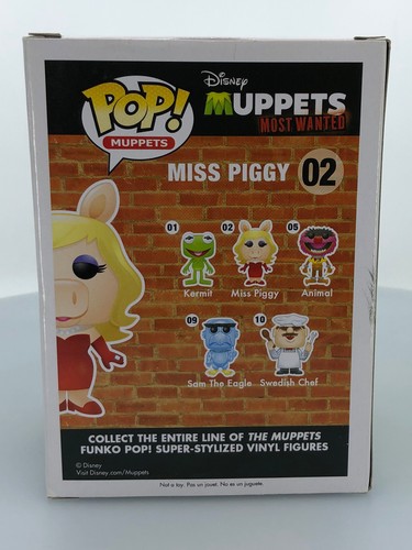 Funko POP! Muppets Miss Piggy #2 Vinyl Figure DAMAGED BOX SEE PICS - Picture 7 of 14
