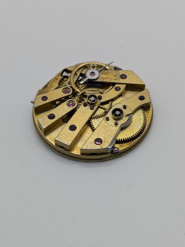 Movimiento Reloj Bolsillo Manual J M Badollet Geneve REPARACIÓN NO PROBADA 32.5mm - Imagen 4 de 8