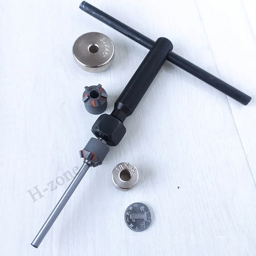 Valve Seat Reamer Motorcycle Valve Seat Milling Cutter Set Automobile Repair - Picture 5 of 9