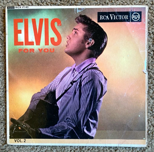 ELVIS * ELVIS FOR YOU VOL.2 - With Jordanaires * RCA UK EP 1964 * RCX 7143 MONO