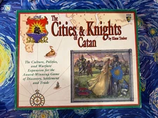 The Cities & Knights of Catan Mayfair Games 494 Year 2003 UNPUNCHED NM/M ITEMS