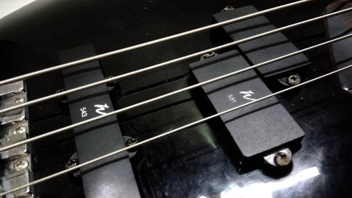 Text Washburn Bass schwarz aktuelle Statusverwaltung Nummer 2208 - Bild 3 von 8