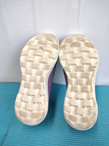 Skechers Go Walk Max lavendel Slipper bequeme Schuhe leichte flache Schuhe Größe 7 - Bild 8 von 8