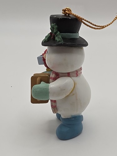 1992 LUSTRE FAME ~ FROSTY der SCHNEEMANN Weihnachtsschmuck - Bild 2 von 5