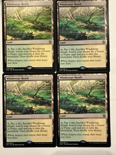 MTG: 4x Windswept Heath Regular Cards Khans of Tarkir 248/269-MM