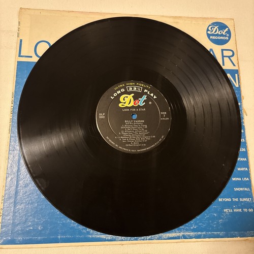 Billy Vaughn Look For A Star VG+/VG Ultrasonic Clean 1960 DLP 322 - Foto 5 di 6