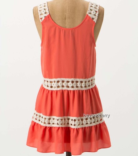 NUOVO Anthropologie Melisande Tank di Vanessa Virginia taglia 8 - Foto 2 di 3