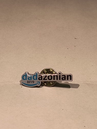 Amazon Lapel Pin Dadazonian, Father, Dad, BF19 - Picture 3 of 5