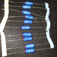 NOS PHILIPS 123 Axial 22uF 16V EXTREMELY HI END Capacitors ROHS  10pcs