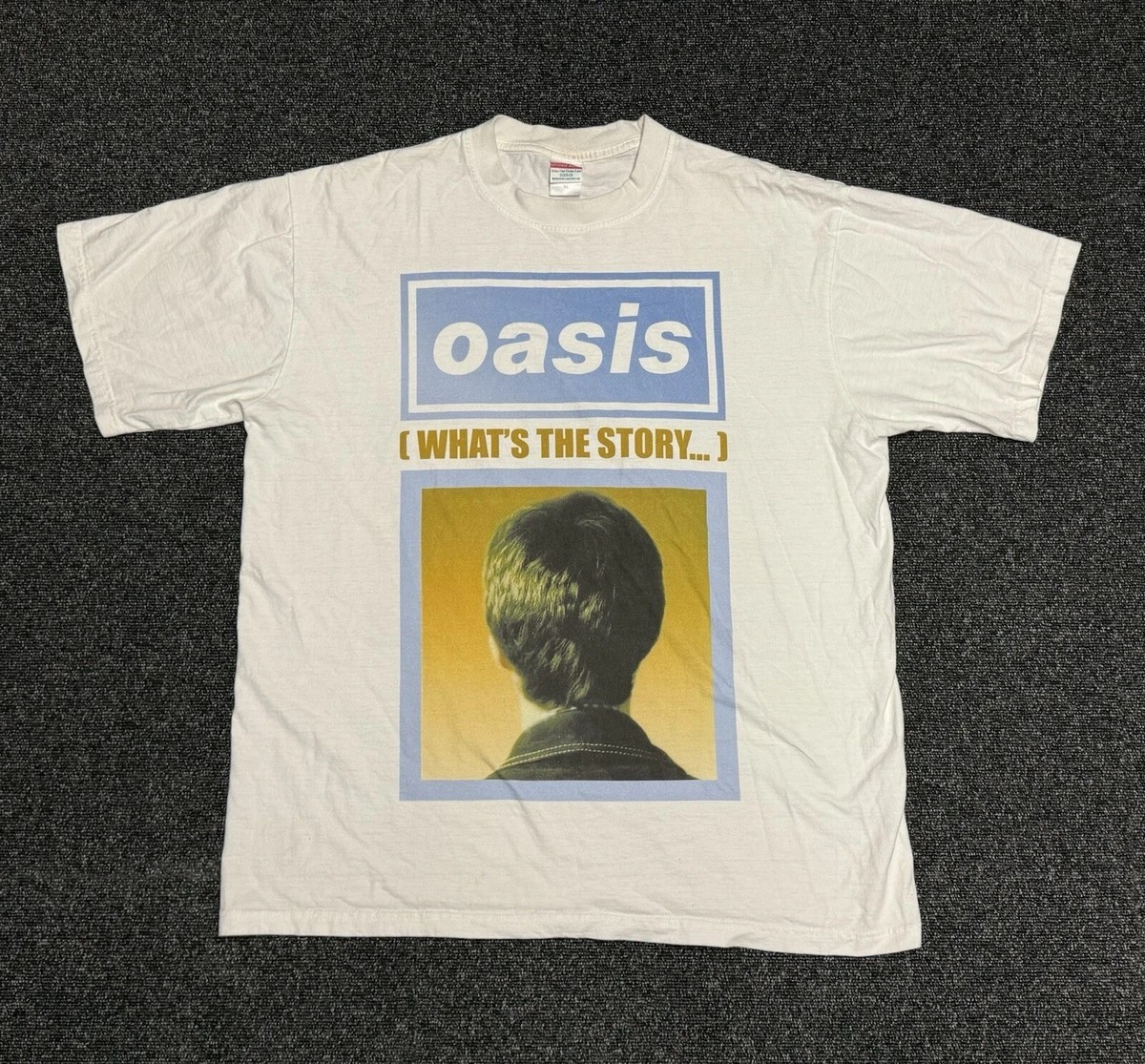 Vintage Oasis What's The Story Morning Glory US Tour Reprint Shirt