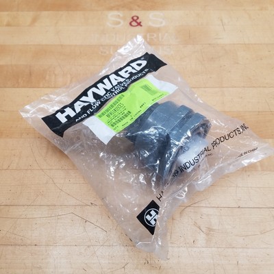 Hayward BFAS1015CES Bulkhead Fitting, 1-1/2'', BF Short SXT PVC EPDM - NEW