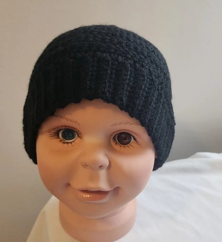 Handmade Crochet Beanie Hat For baby 2-3T - Picture 2 of 6