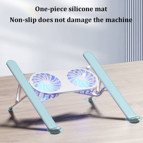 Desktop Cooling Notebook Computer Aluminium Alloy Laptop Riser Laptop Stand - Afbeelding 10 van 18
