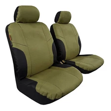 For Acura RDX Waterproof Canvas Olive Green Front Car Seat Covers