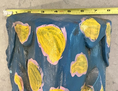 Vintage Mexican Guerrero Folk Art Carved Wood Man W/ Two Animals Dance Mask 19" - Picture 18 of 18