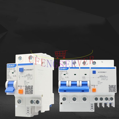 1PCS NEW CHNT NXBLE-32 Series Circuit Breaker Leakage C-Type 1P+N 2P 3P 3P+N 4P - Picture 7 of 12