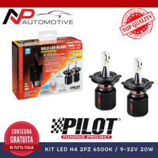 KIT 2 LAMPADE LED H4 2PZ 6500K / 9-32V 20W PILOT