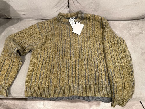 Brand New Acne Studios Crew Neck Wool-Blend Jumper - Picture 2 of 2