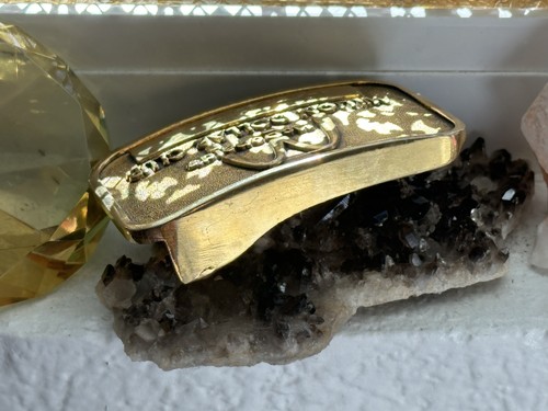 Rare Vintage McDonald’s Million Dollar Club Belt Buckle Franchisee Award - Picture 11 of 12