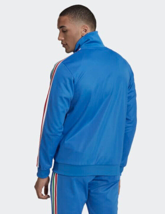 adidas FB Nations Beckenbauer Track Top Jacket Blue Red