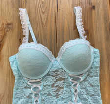 Jezebel by Felina Sample Rachel Chemise Push Up Lace, Multiple Color NIB